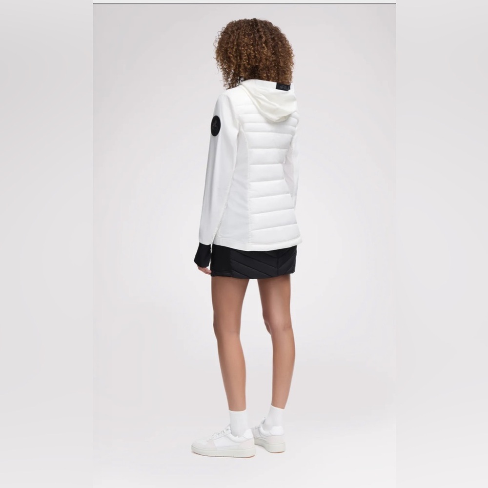 Pajar Cressy Women’s stretch white and black puffer jacket - Picture 2 of 6